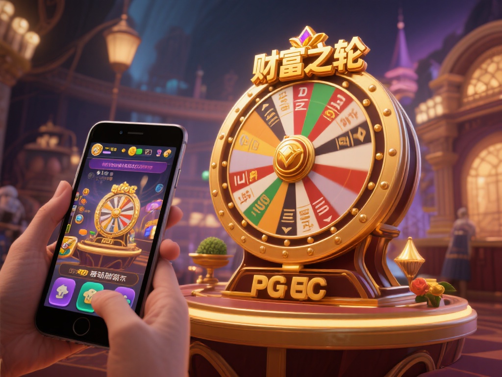 以一款名为“财富之轮”的游戏为例，pg电子通过引入
